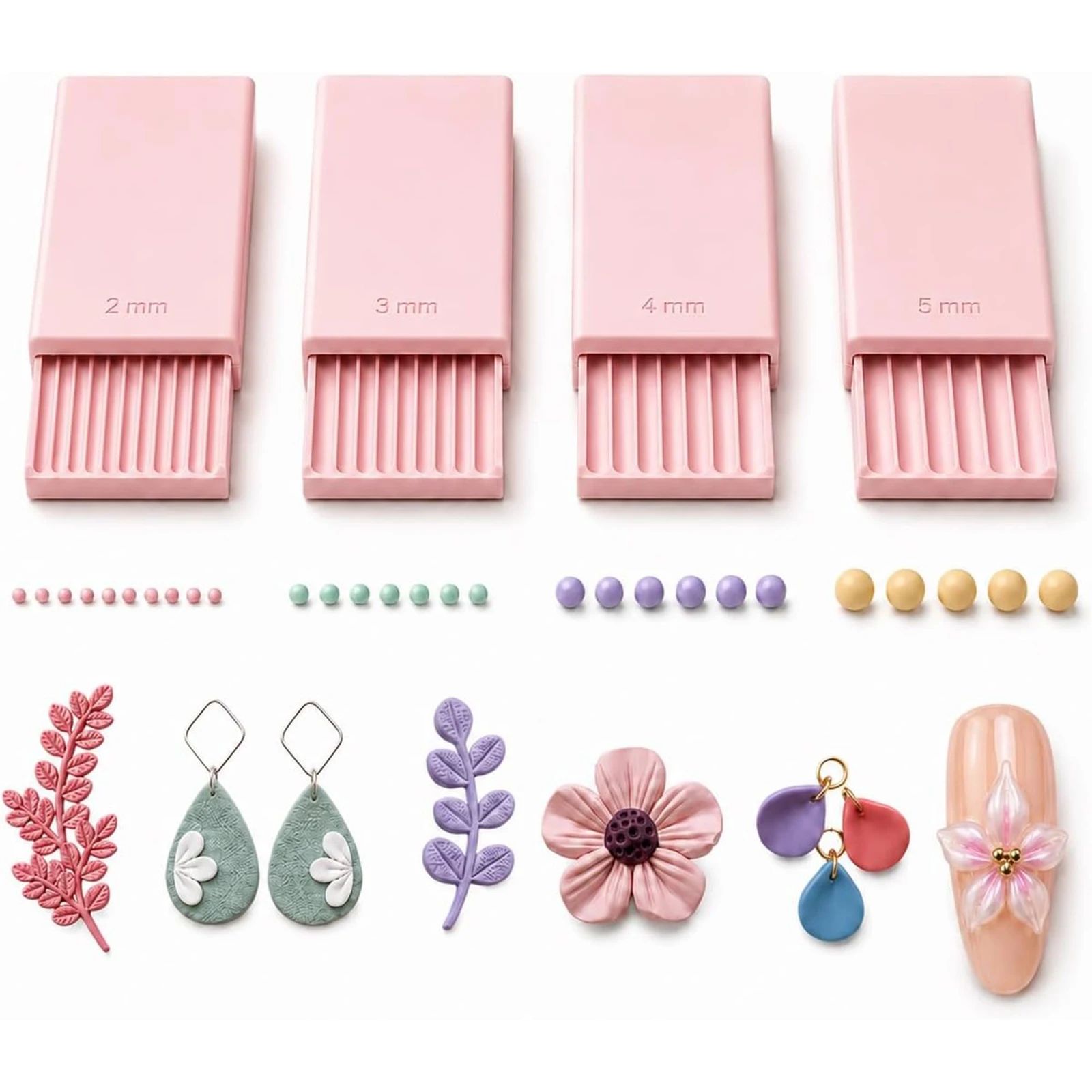Nail Art Gel - Lot de 4 outils de fabrication