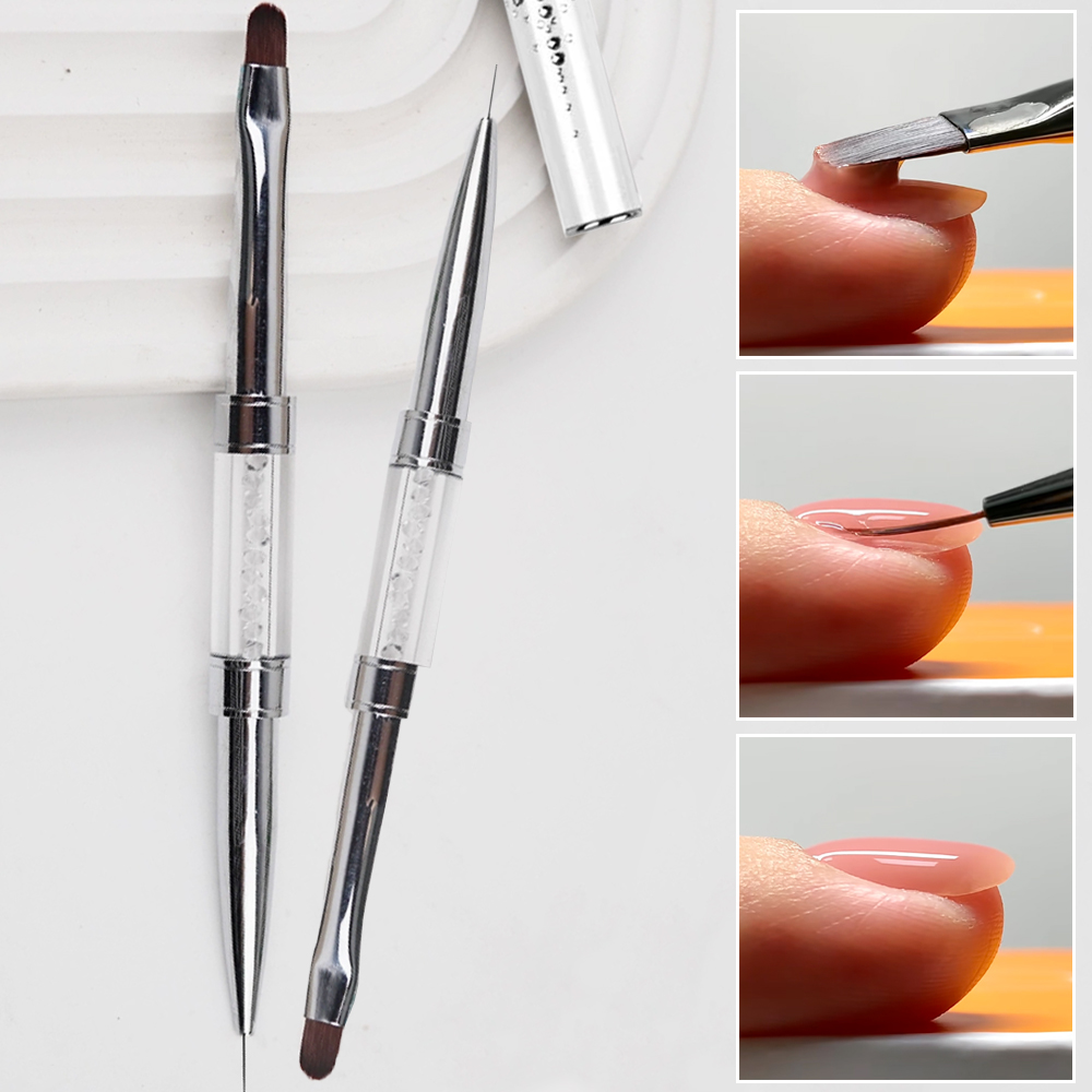 Nail Fan Brush - Brosse professionnelle de conception de Construction