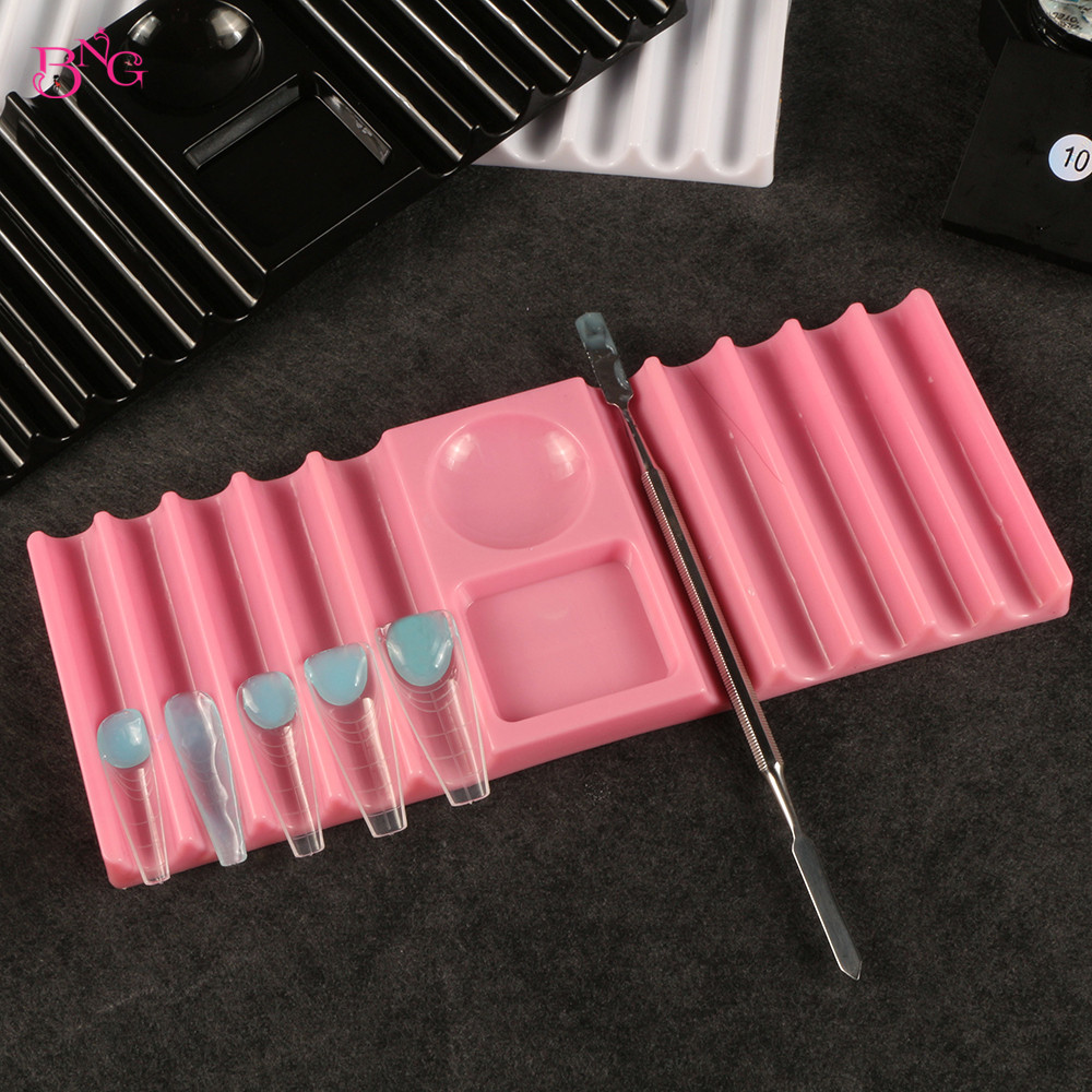 Nail Art Motif - Support double en plastique BNG pour