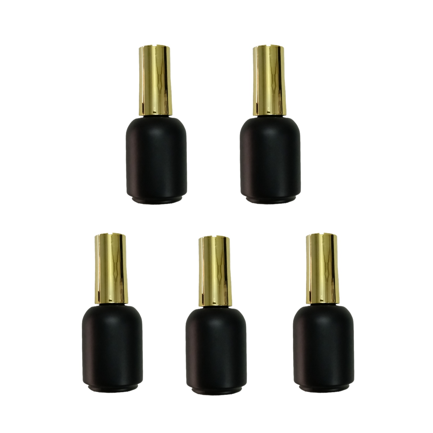 Nail Fan Brush - 20ML 5 Pièces Bouteille en Verre
