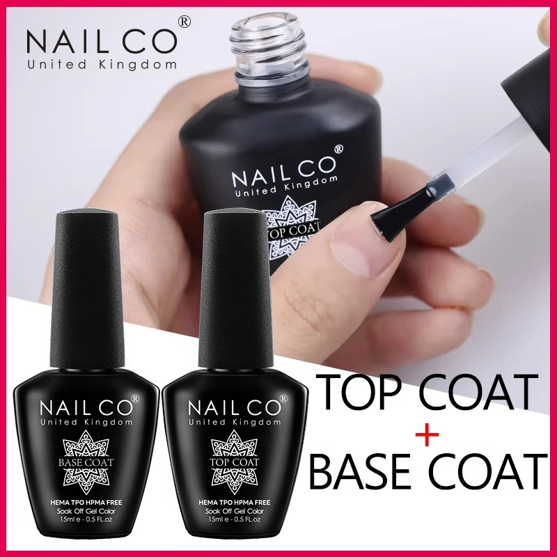 Nail Art One Piece - NAILCO Top Coat Base Coat Magic