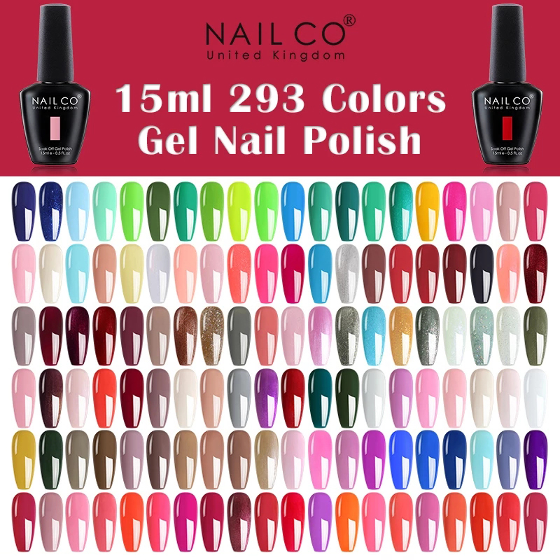 Nail Art One Piece - NAILCO 15ml noir blanc rouge rose