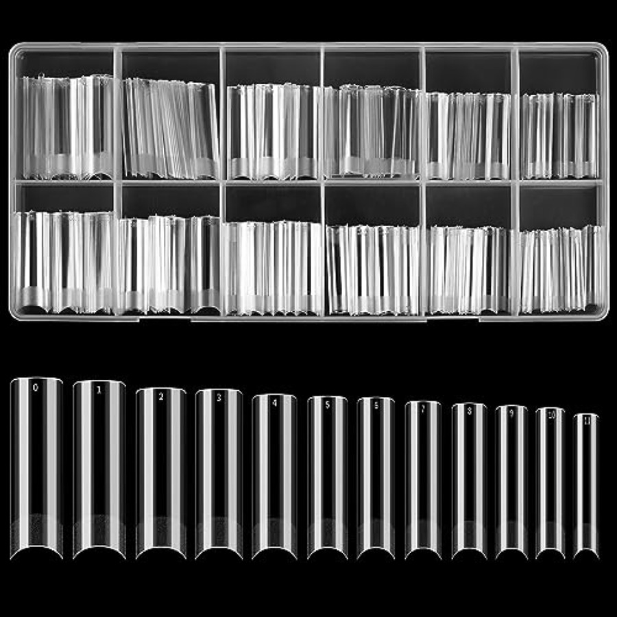 Nail Art Xxl - 240 faux ongles carrés extra longs
