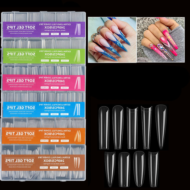 240 pièces XXL faux ongles Ext - Nail Art Xxl avis et prix