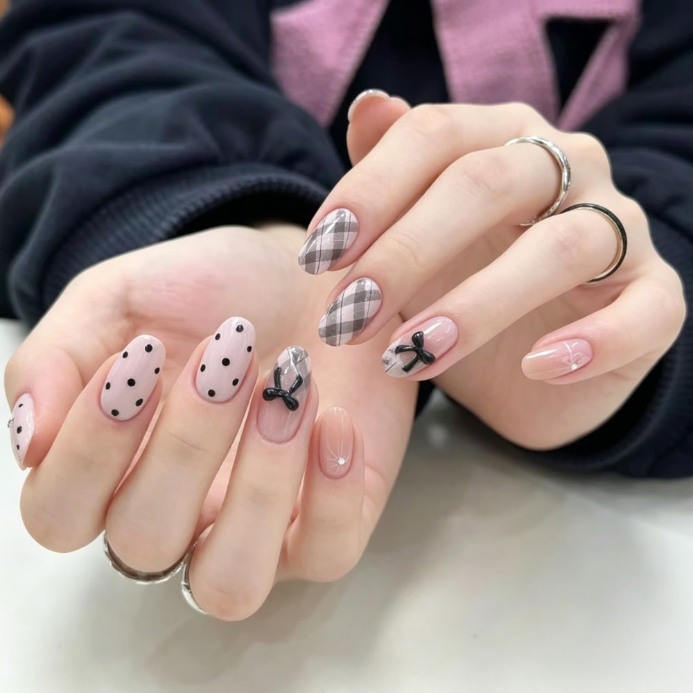 24 pièces Faux ongles à presse - Nail Art Wedding avis et prix