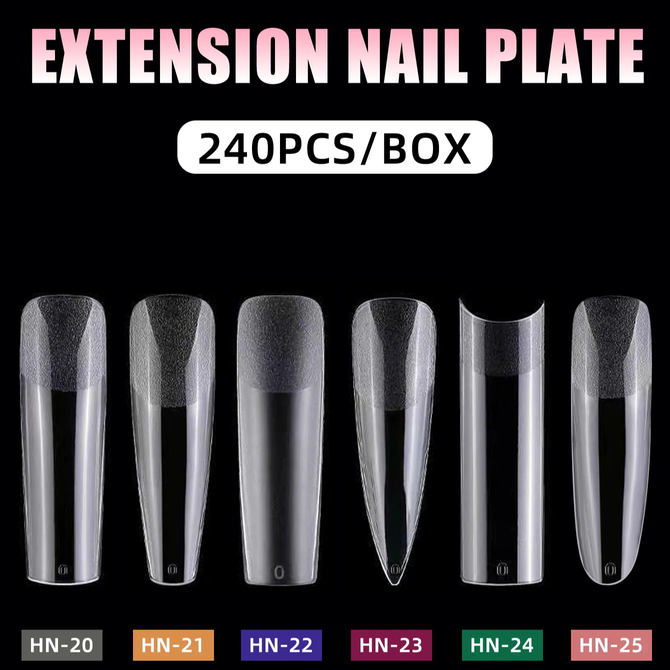 240 pièces XXL longue carrée p - Nail Art Xxl avis et prix