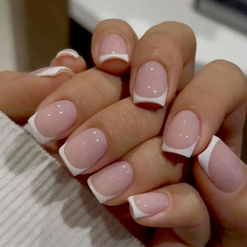 Faux ongles carrés courts à pr - Nail Art Wedding avis et prix