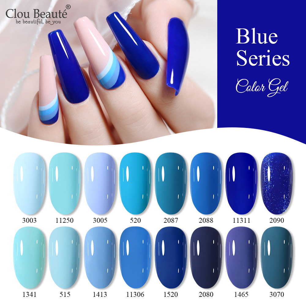 Clou Beaute série bleue vernis - Nail Art One Piece avis et prix