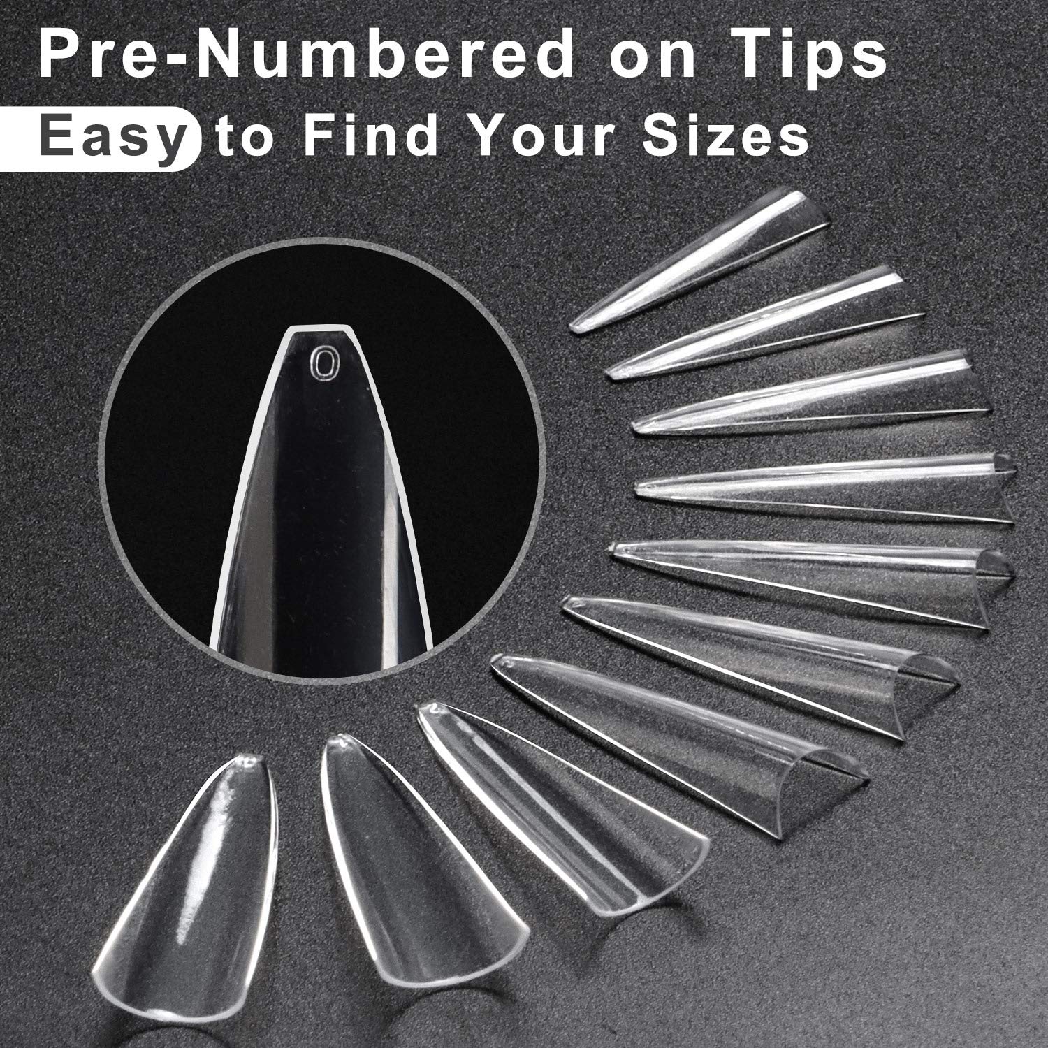 Faux ongles Stiletto extra lon - Nail Art Xxl avis et prix