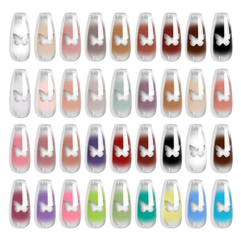 Gel de Peinture Dégradé 9 Coul - Nail Art Motif avis et prix