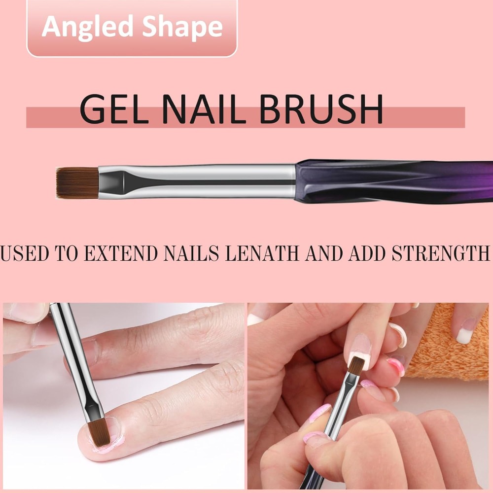 Ensemble de 3 pinceaux de nett - Nail Art Oval avis et prix