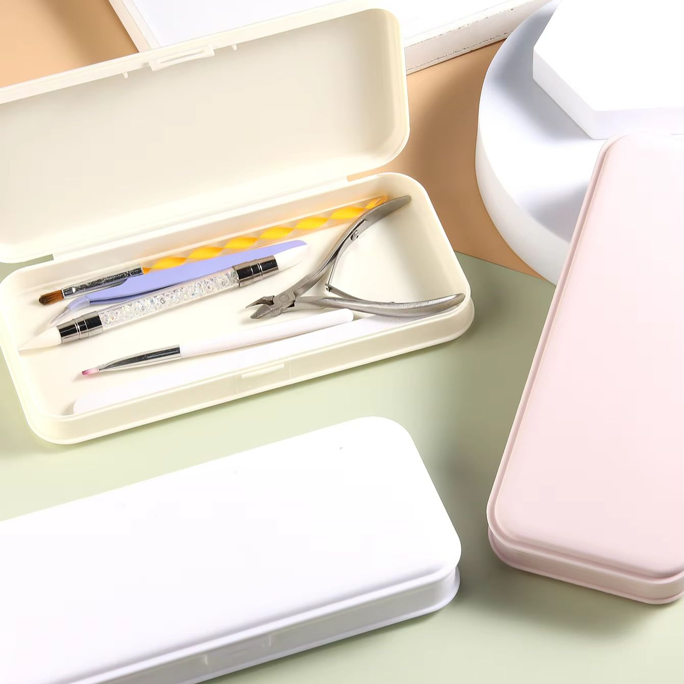 Boîte de rangement pour outils - Nail Fan Brush avis et prix