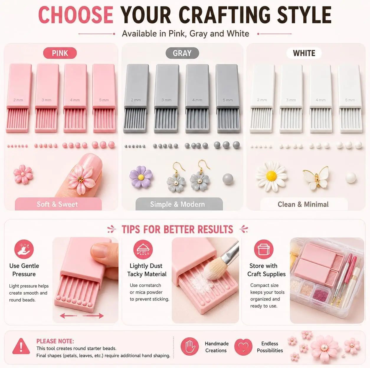 Lot de 4 outils de fabrication - Nail Art Gel avis et prix