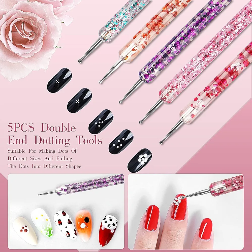 32 pinceaux pour nail art, pin - Nail Art Motif avis et prix