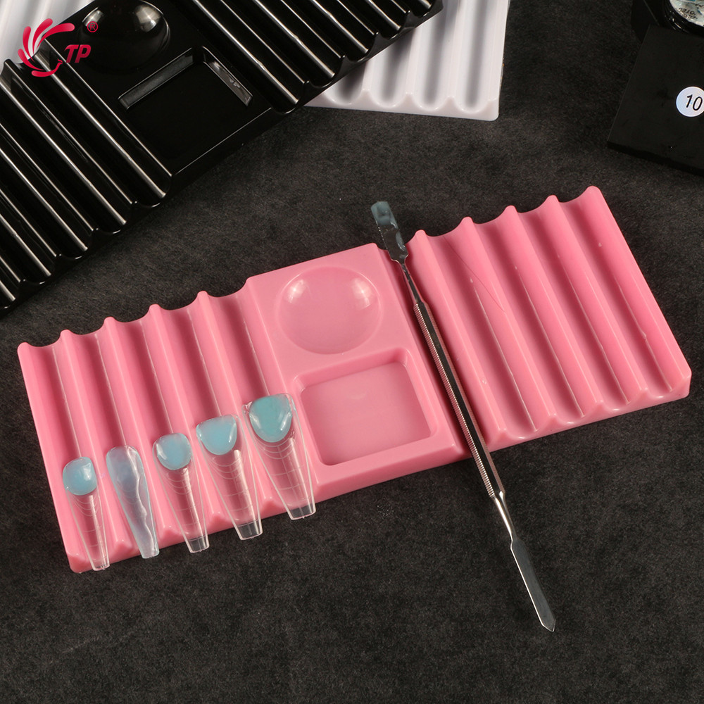 Support double en plastique po - Nail Fan Brush avis et prix