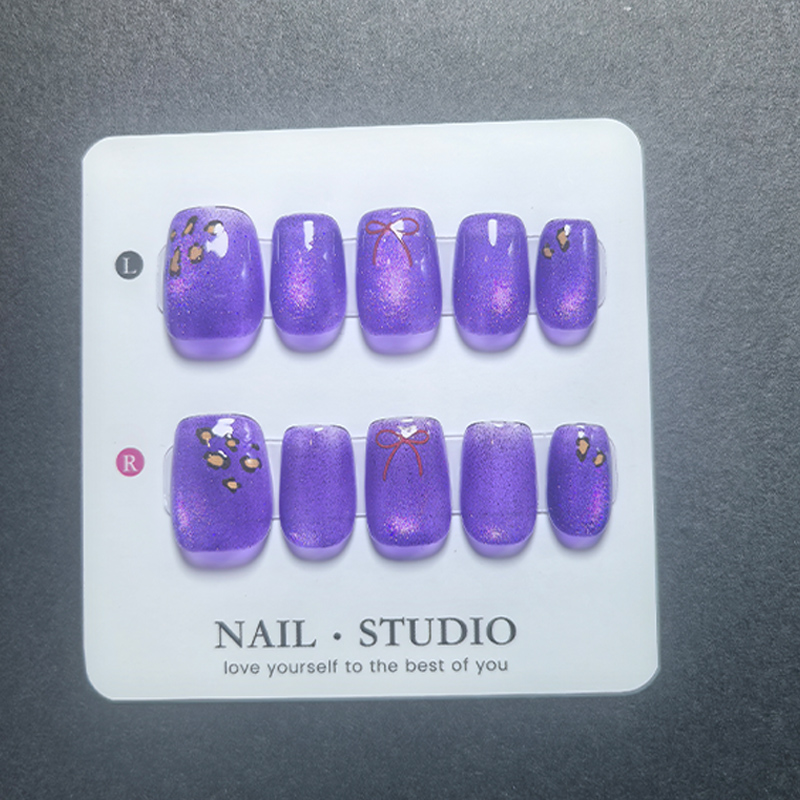 Faux ongles œil de chat à pres - Nail Art Motif avis et prix