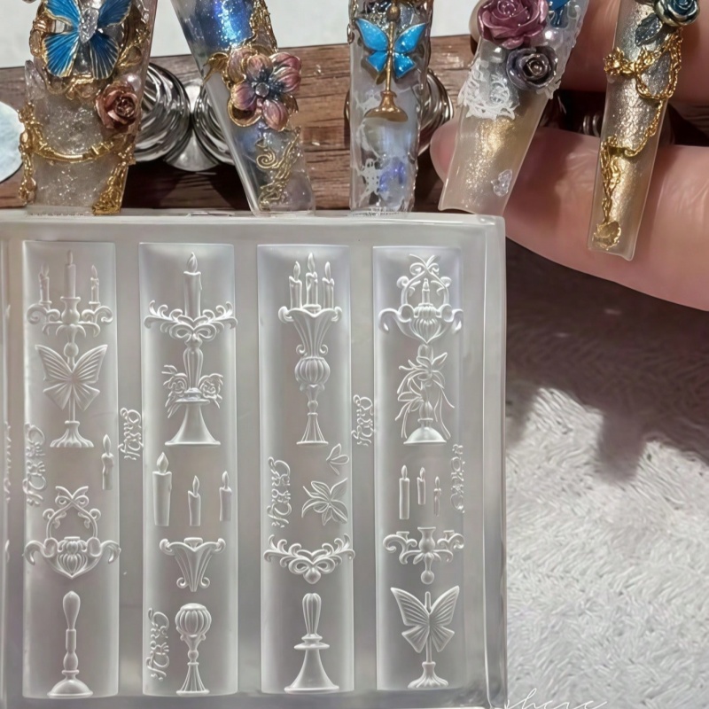 Chandelier papillon, Carillon  - Nail Art Gothic avis et prix