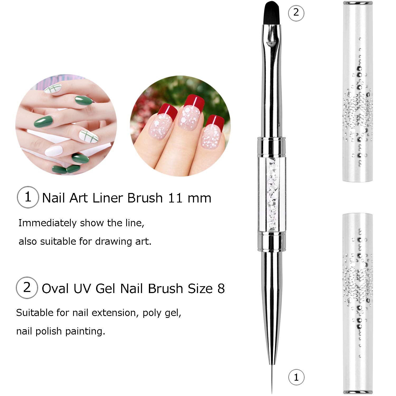 Brosse professionnelle de conc - Nail Fan Brush avis et prix