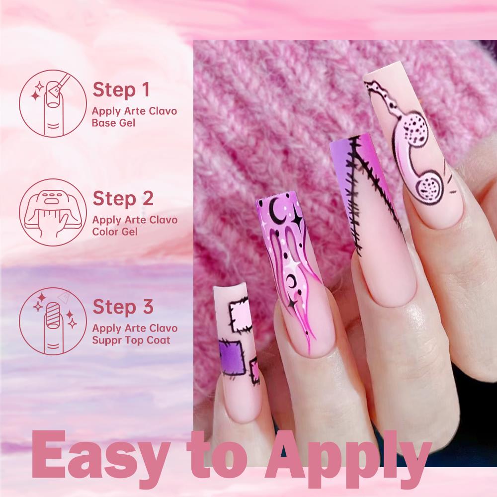 Vernis à ongles gel Arte Clavo - Nail Art One Piece avis et prix