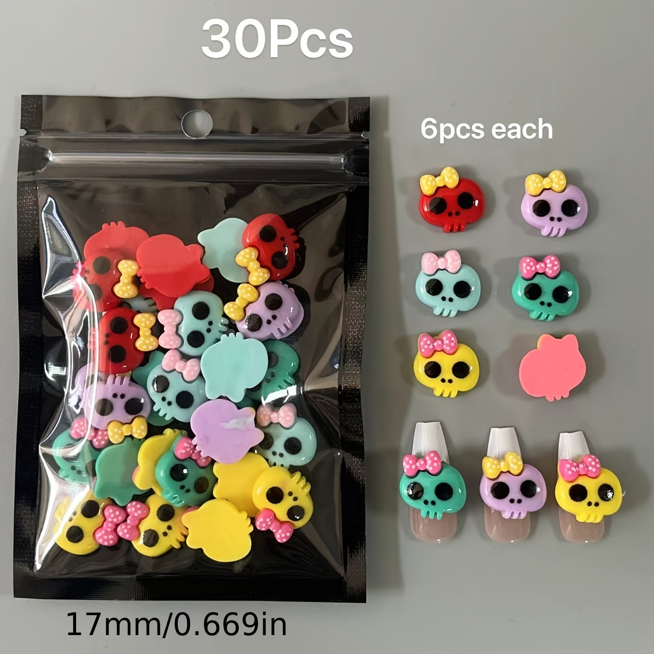 Ornement en résine en sac pour - Nail Art Xxl avis et prix