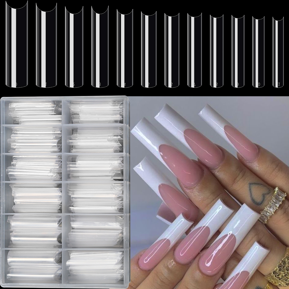 240 faux ongles transparents à - Nail Art Xxl avis et prix