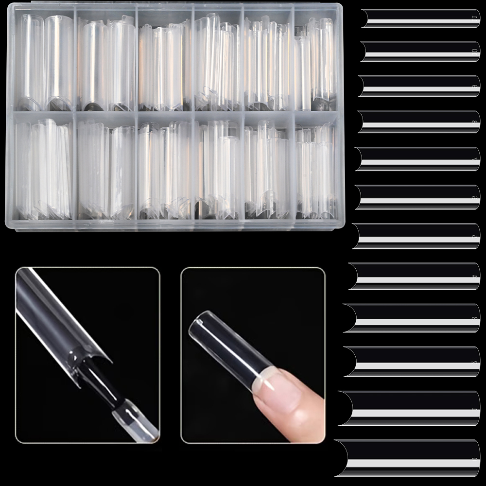240 faux ongles transparents à - Nail Art Xxl avis et prix