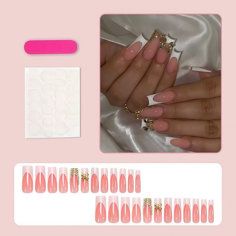 Kit de 24 ongles artificiels a - Nail Art Motif avis et prix