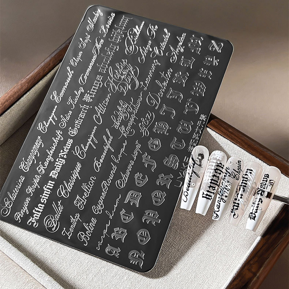 Plaque de stamping pour nail a - Nail Art Gothic avis et prix