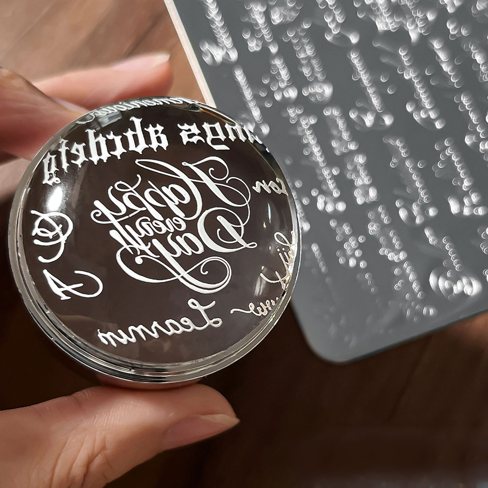 Plaque de stamping pour nail a - Nail Art Gothic avis et prix
