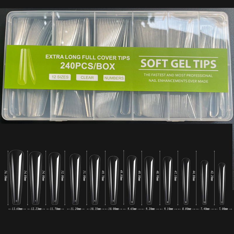 240 pièces XXL faux ongles Sup - Nail Art Xxl avis et prix