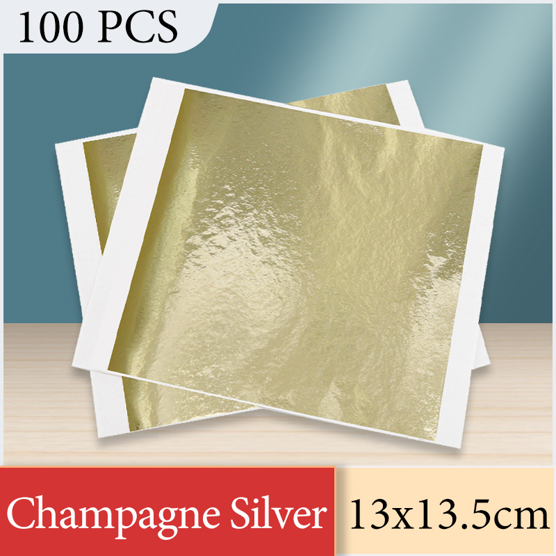 13x13.5cm Champagne Argent Feu - Nail Art Wedding avis et prix