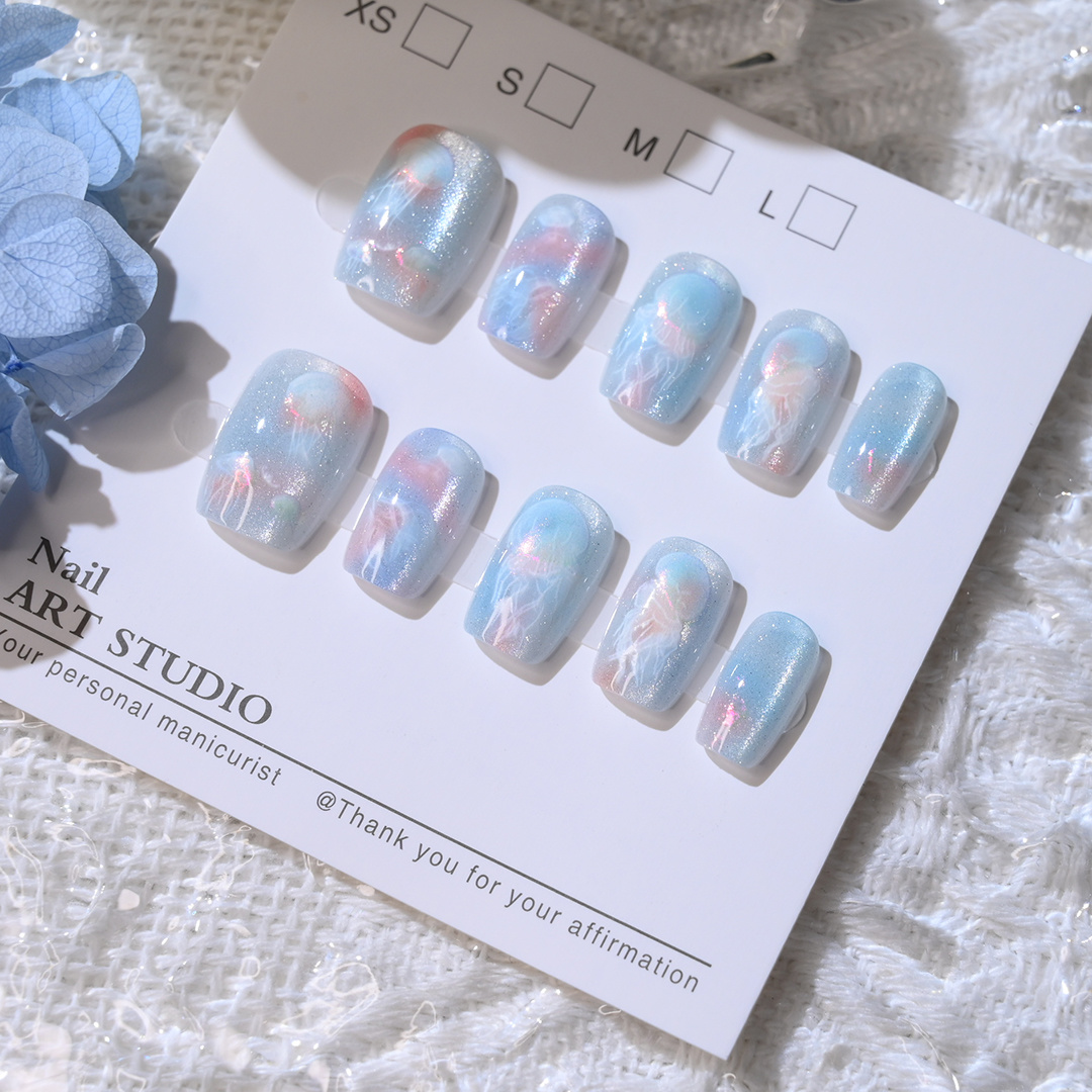 10 pièces femmes couleur médus - Nail Art Eye Cat avis et prix