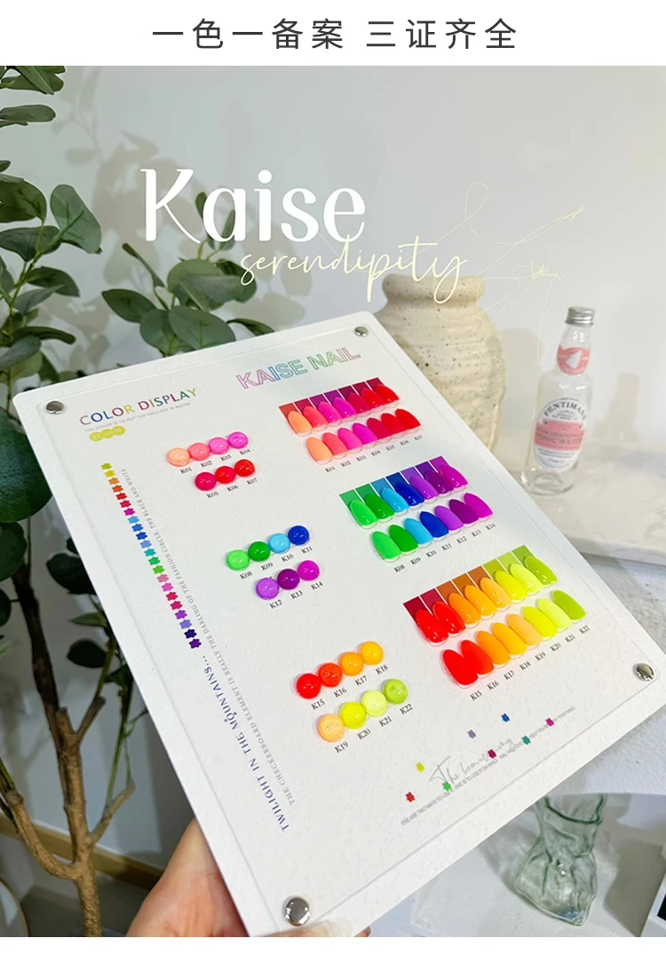 KAISE 22 couleurs ensemble de  - Nail Art Gel avis et prix