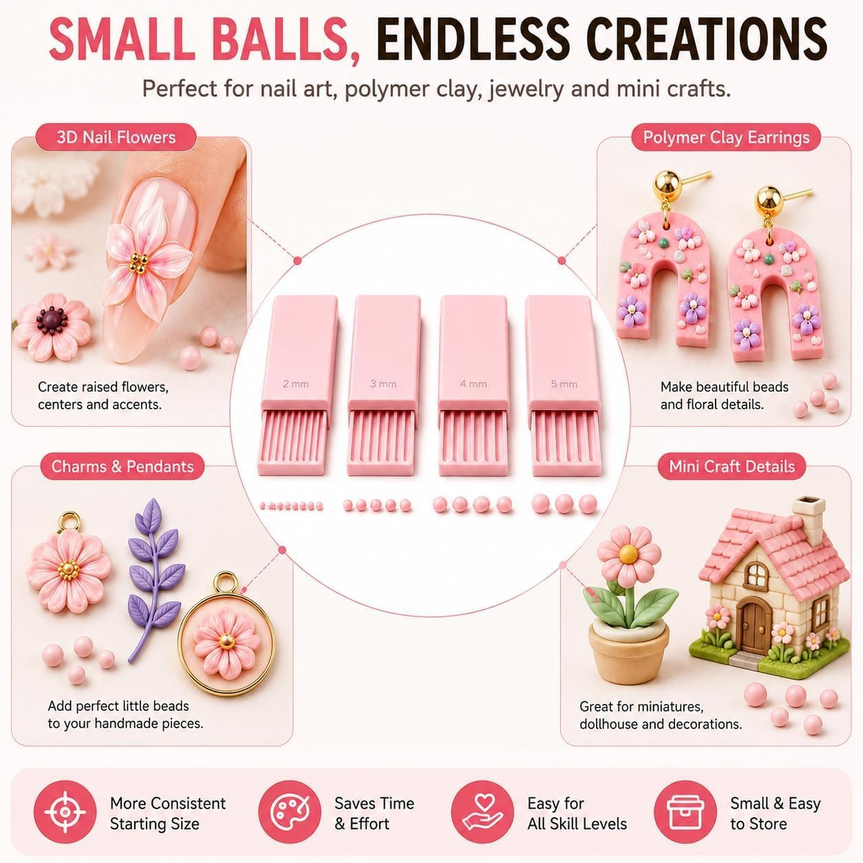 Lot de 4 outils de fabrication - Nail Art Gel avis et prix