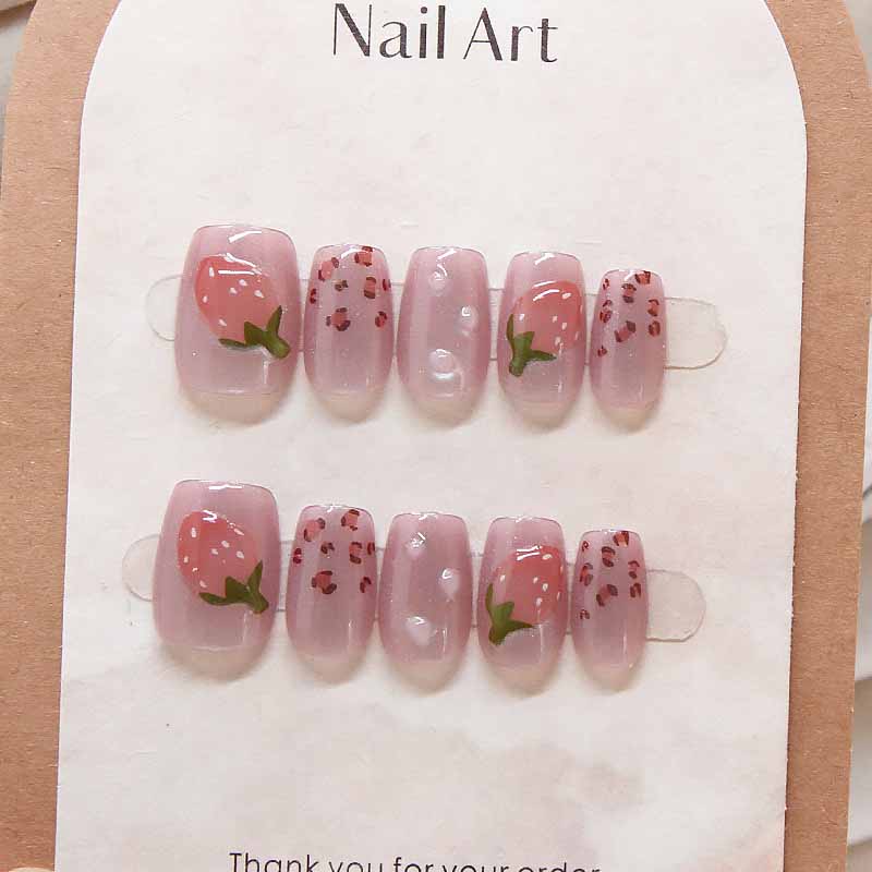 Faux ongles à pression faits à - Nail Art Red Wine Cat Eye avis et prix