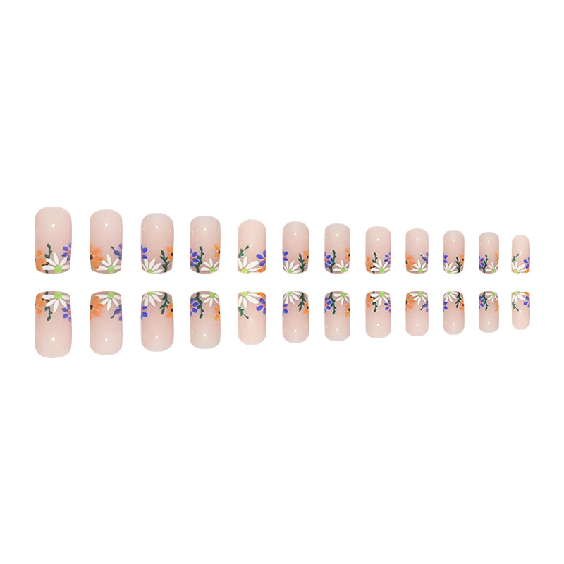 24 faux ongles carrés européen - Nail Art Motif avis et prix