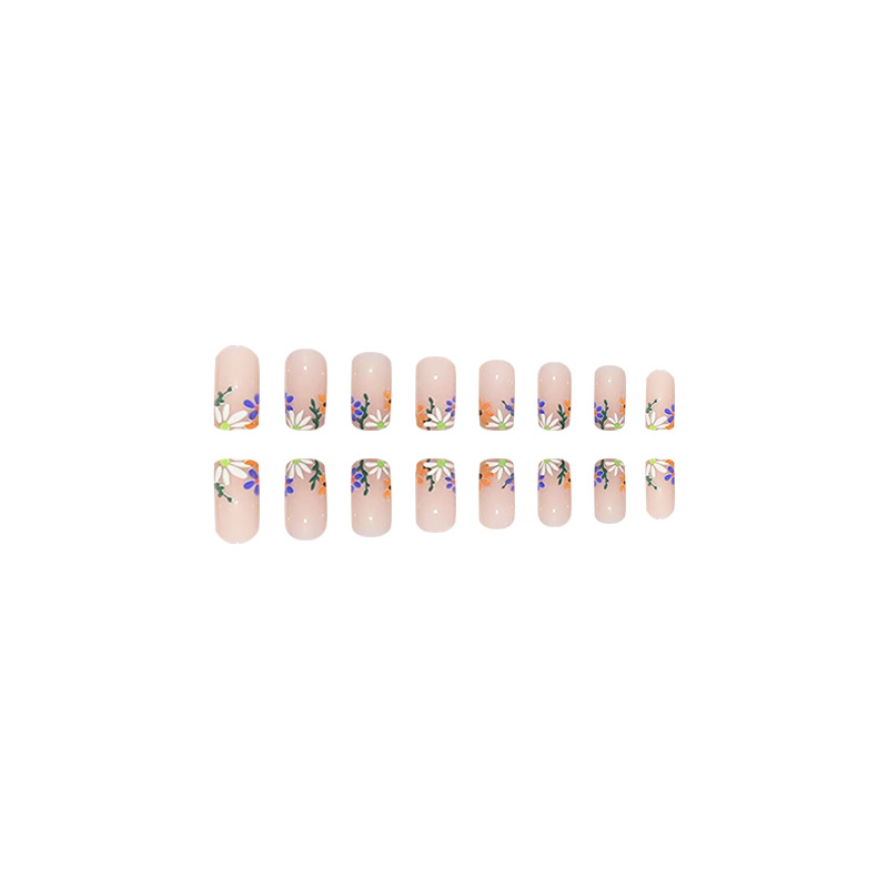 24 faux ongles carrés européen - Nail Art Motif avis et prix