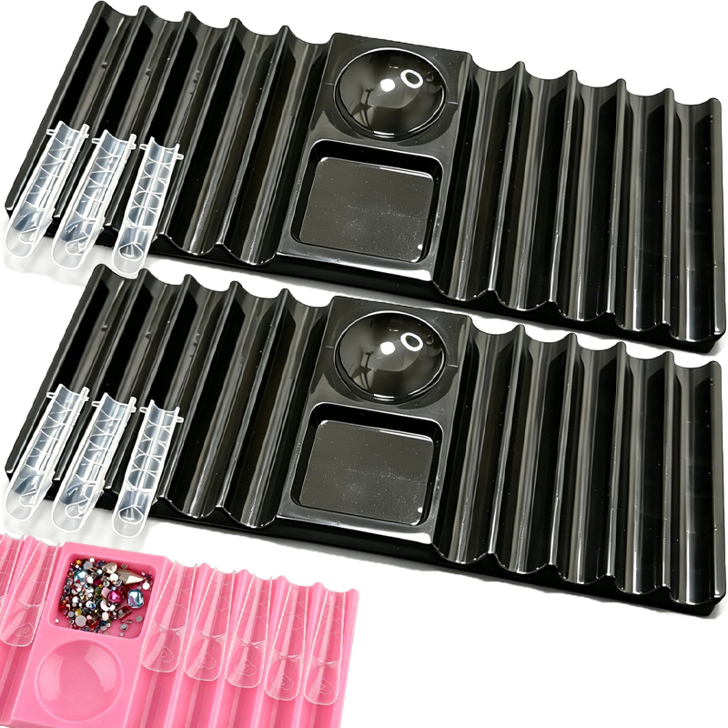 Palette à ongles réutilisable  - Nail Fan Brush avis et prix