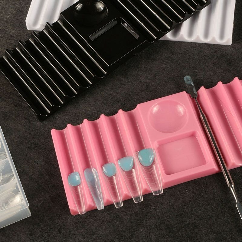 Palette à ongles réutilisable  - Nail Fan Brush avis et prix