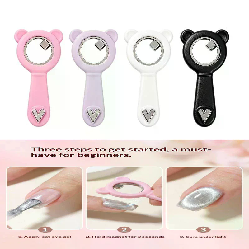 1 pièce Aimant à ongles portab - Nail Art Motif avis et prix