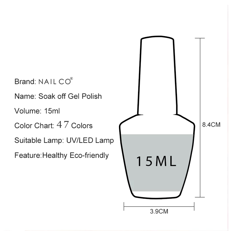 NAILCO 15ml noir blanc rouge r - Nail Art One Piece avis et prix
