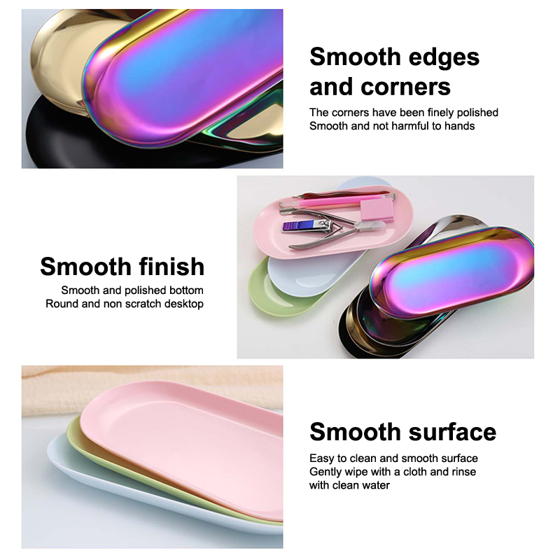 Plateau de rangement cosmétiqu - Nail Art Oval avis et prix