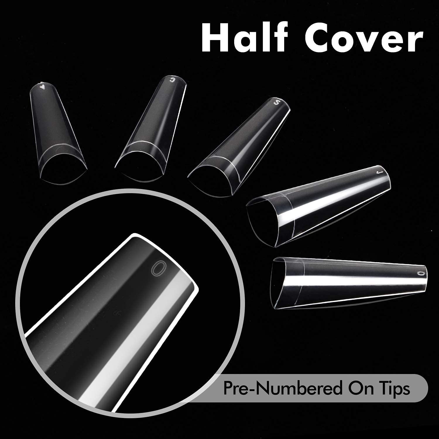 100 faux ongles transparents X - Nail Art Xxl avis et prix