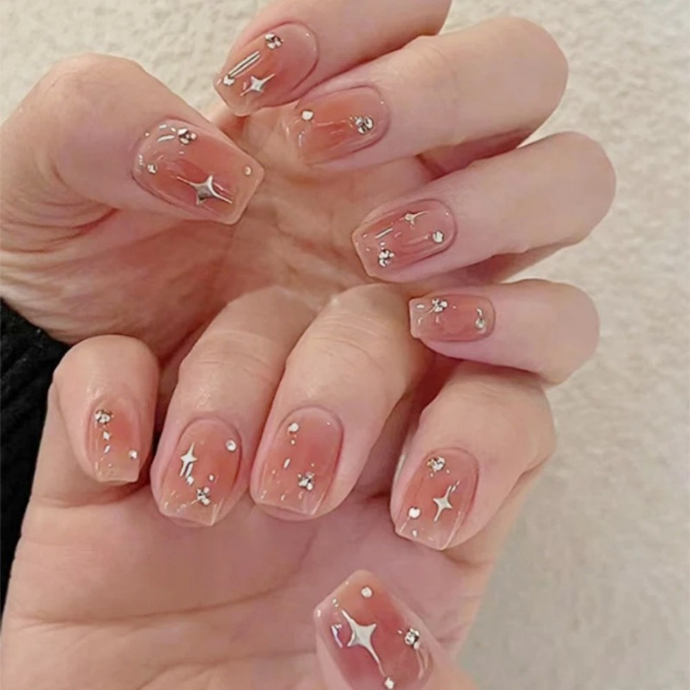 24 faux ongles à presser, cour - Nail Art Eye Cat avis et prix