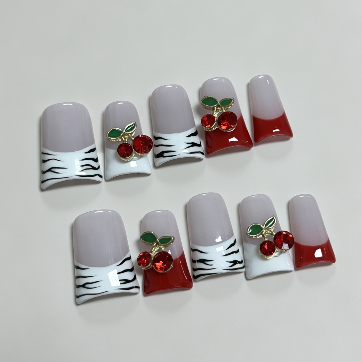 Faux ongles à presser français - Nail Art Motif avis et prix