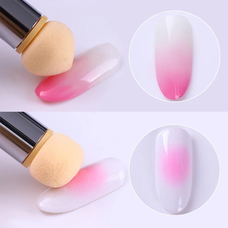 Têtes d'éponge rondes et point - Nail Fan Brush avis et prix