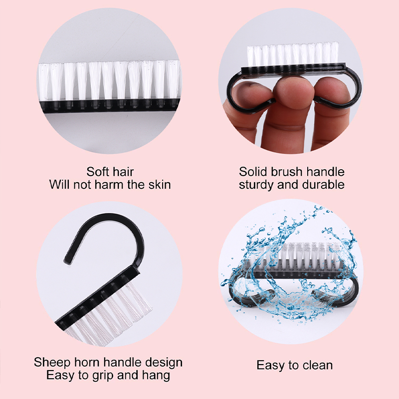 Brosses à ongles en plastique  - Nail Fan Brush avis et prix