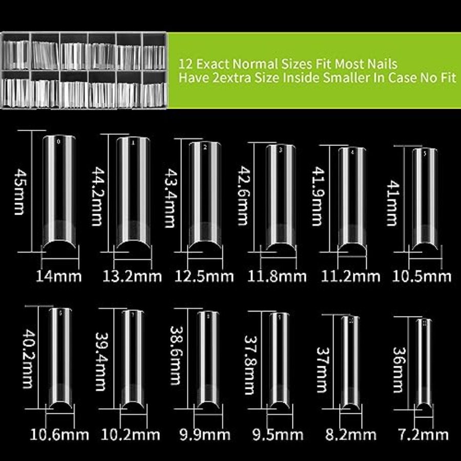 240 faux ongles carrés extra l - Nail Art Xxl avis et prix