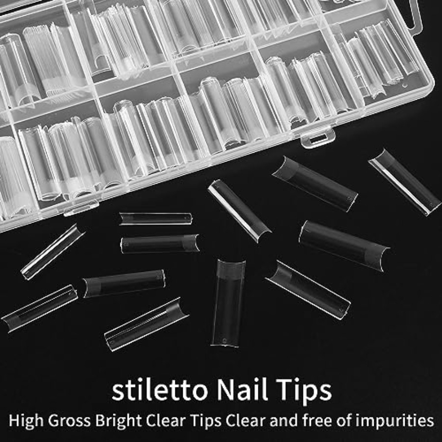240 faux ongles carrés extra l - Nail Art Xxl avis et prix