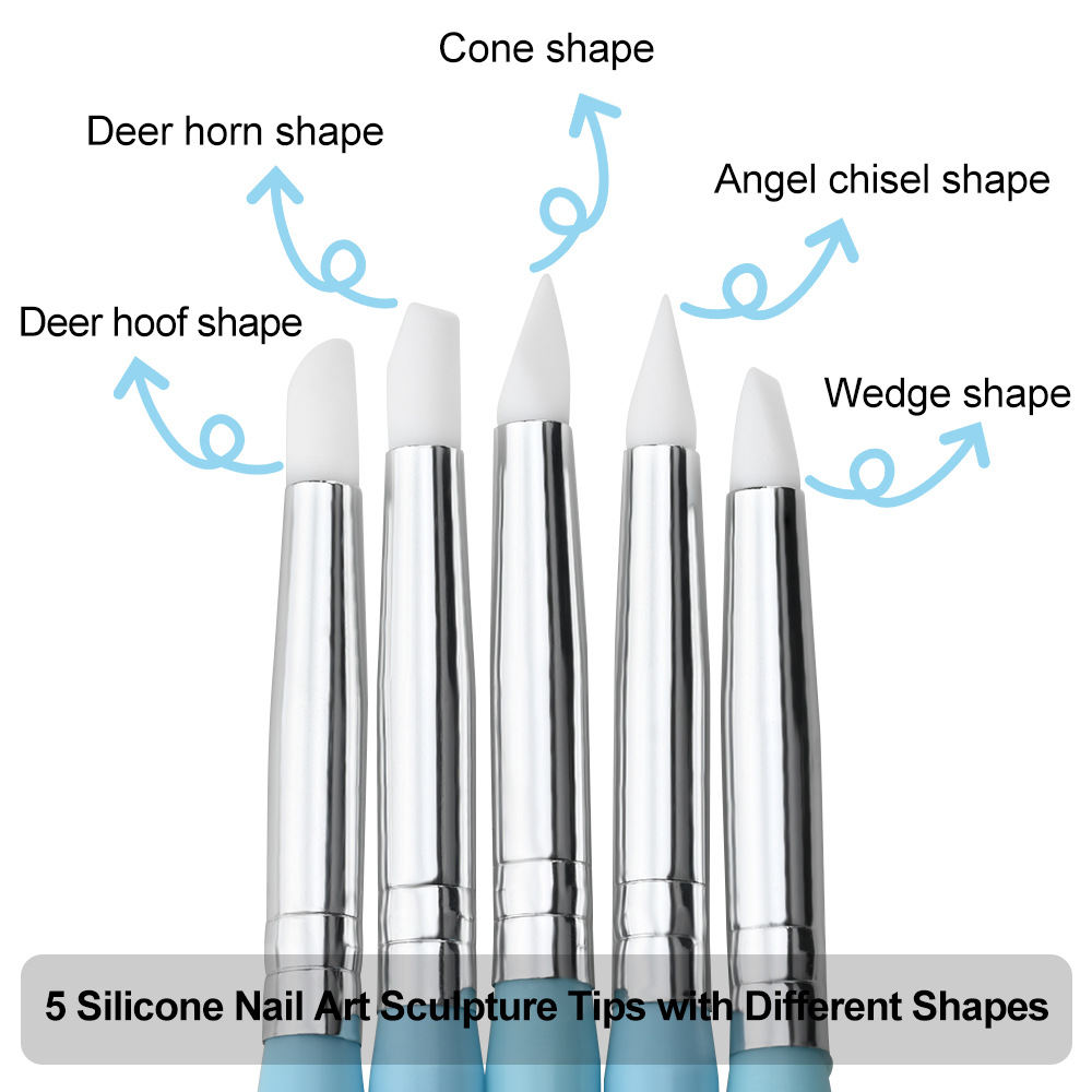 Lot de 1/3/5/6 pinceaux pour n - Nail Fan Brush avis et prix